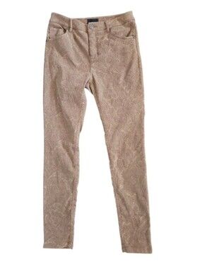 Eric Women's Brown Paisley Pattern Pantz Size 4